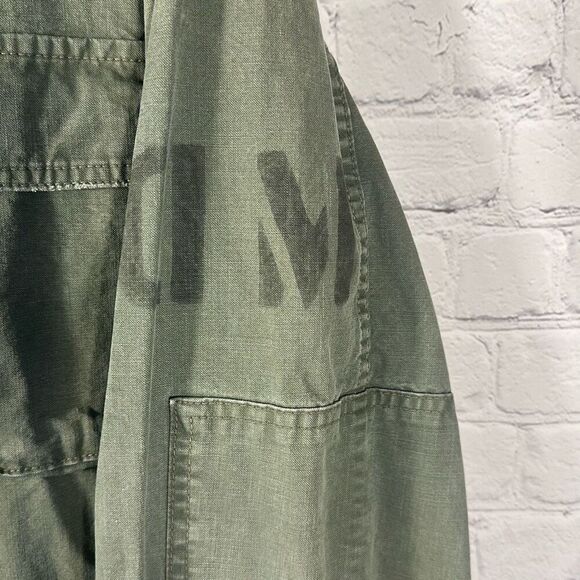 Madness Made in Japan Military Utility Field Jacket Men distressed L Large Green - Picture 4 of 12